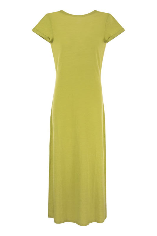 Dress with back neckline - VOGUERINI