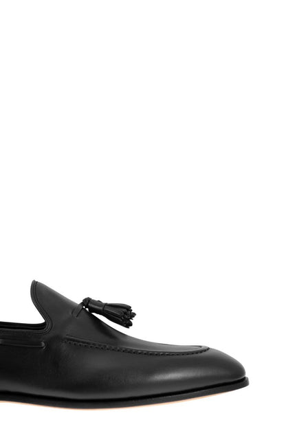 Brushed Calf Leather Loafer - VOGUERINI