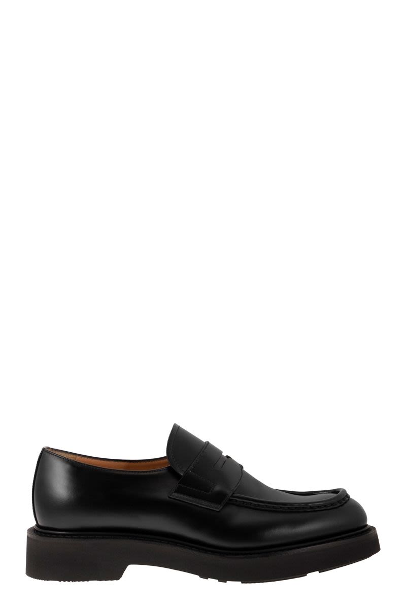 LYNTON - Semi-gloss calfskin moccasin - VOGUERINI