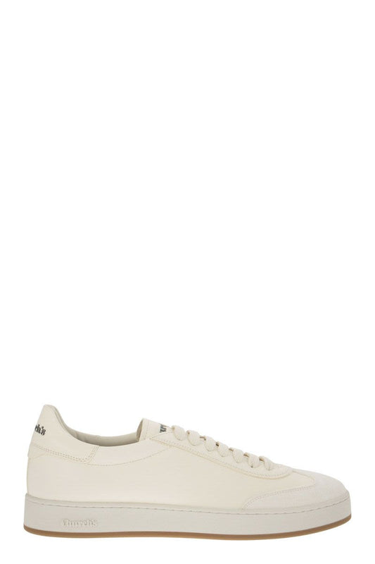 LARGS - Suede and Deerskin Sneaker - VOGUERINI