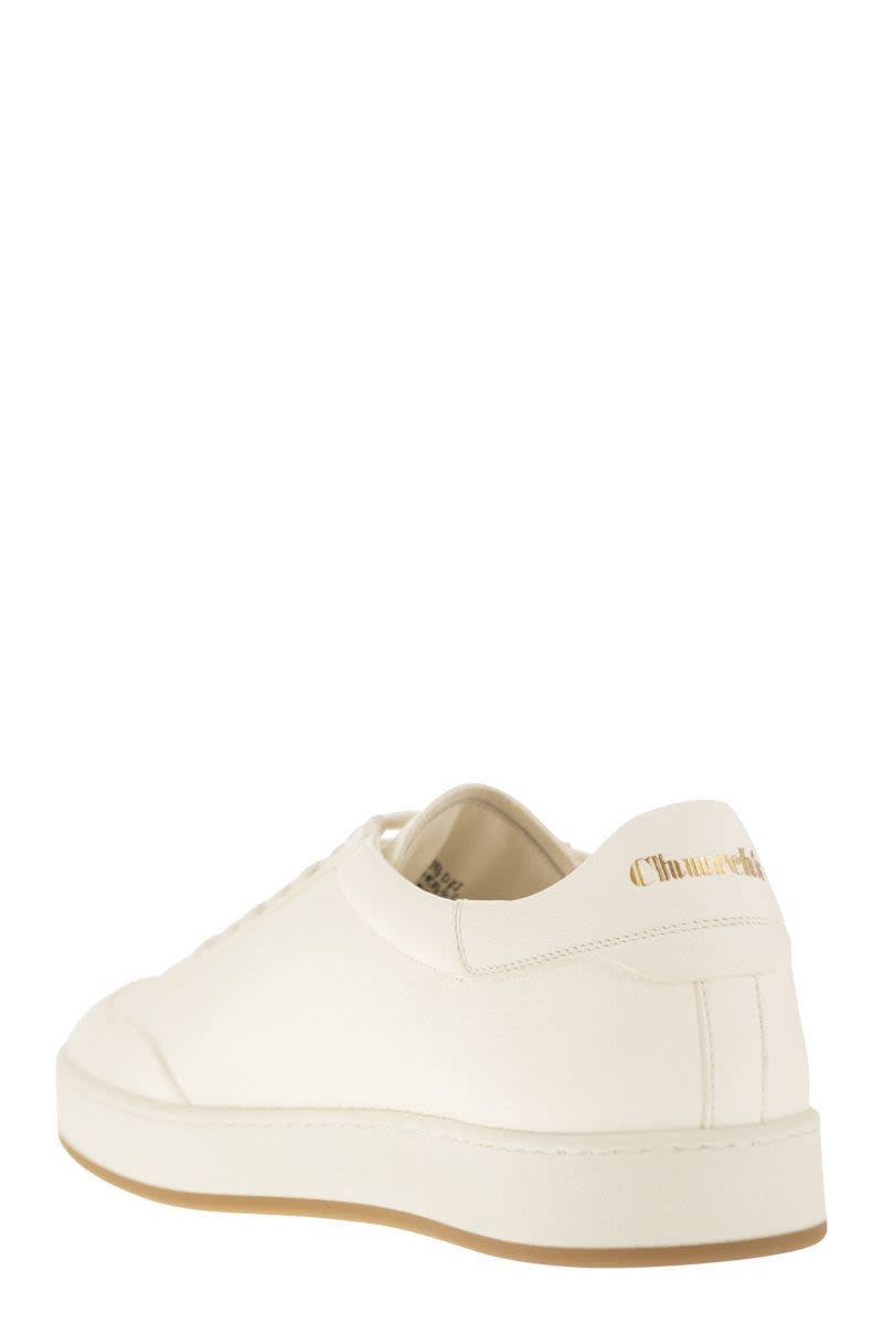 LARGS - Suede and Deerskin Sneaker - VOGUERINI