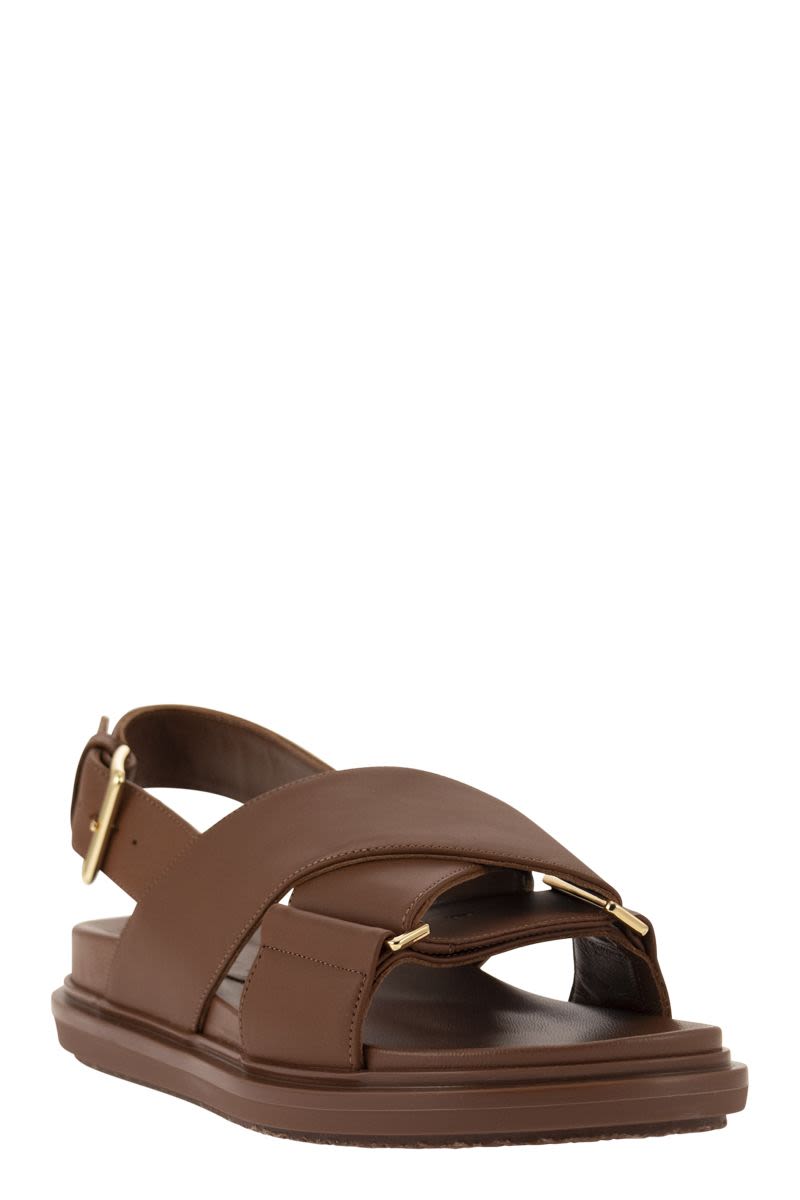 Fussbett leather sandal - VOGUERINI