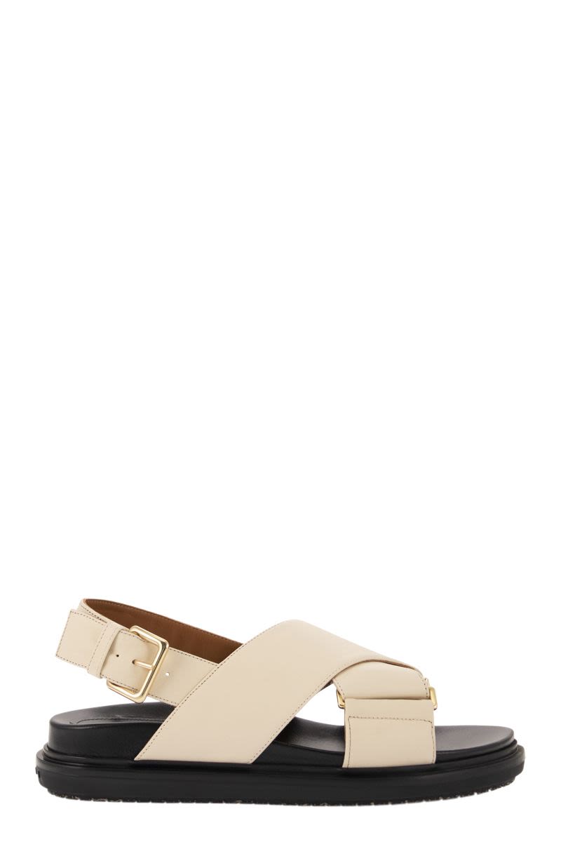 Fussbett leather sandal - VOGUERINI