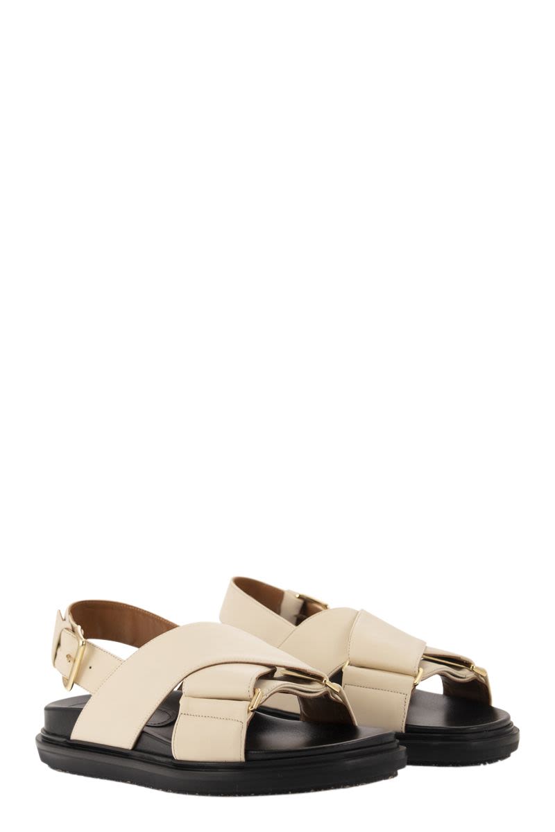 Fussbett leather sandal - VOGUERINI