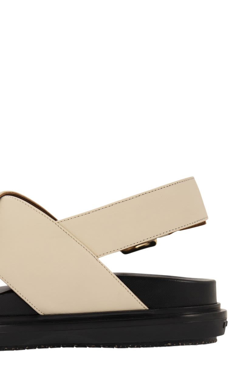 Fussbett leather sandal - VOGUERINI