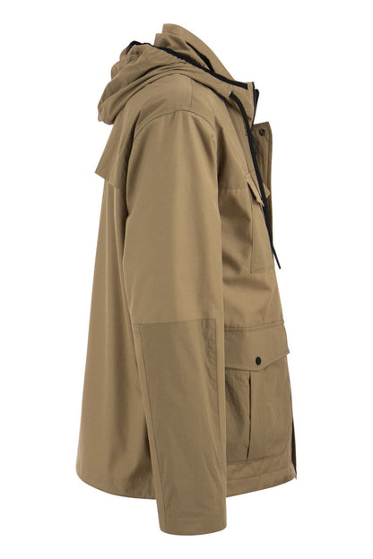 Field Jacket in cotton gabardine - VOGUERINI
