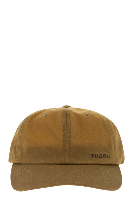 Waxed visor hat - VOGUERINI