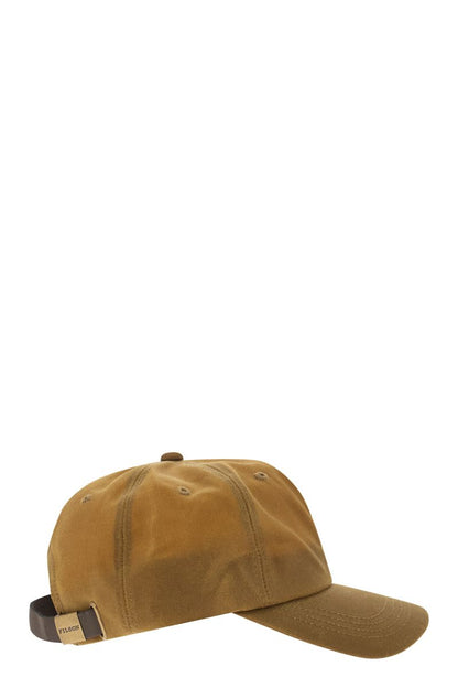 Waxed visor hat - VOGUERINI