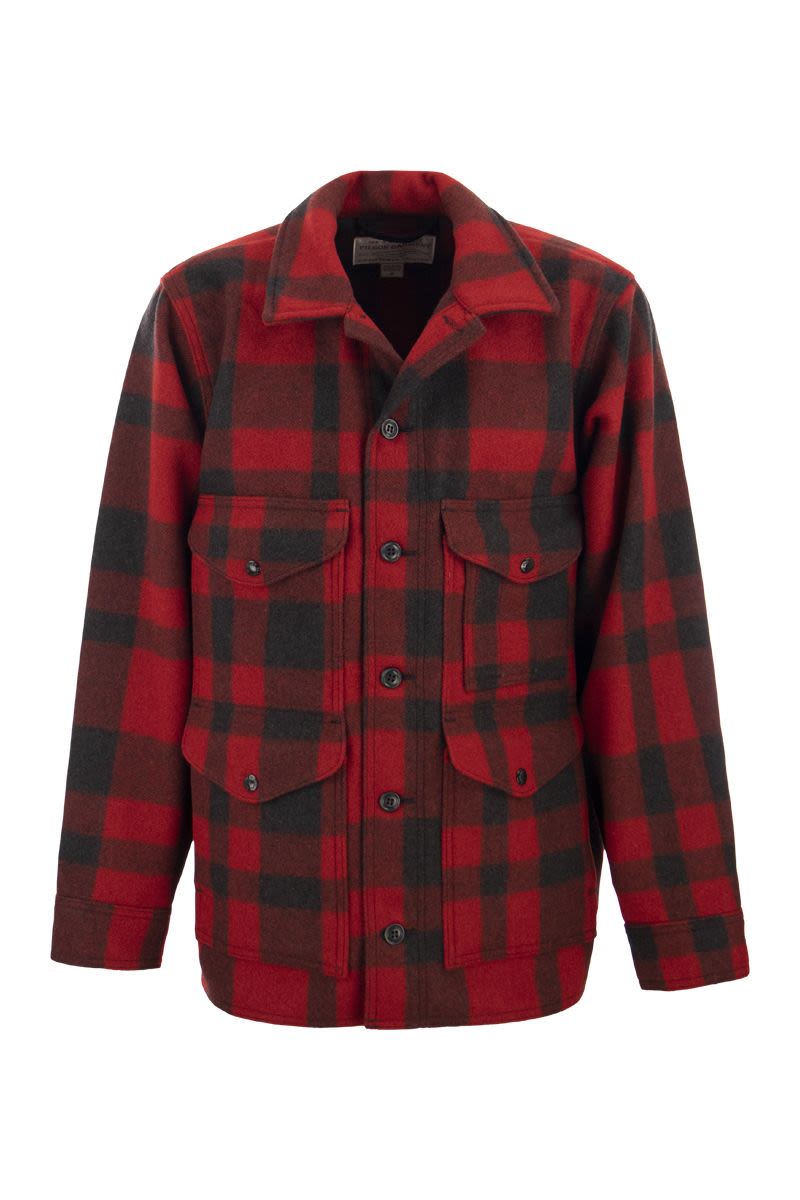 Plaid wool cruiser - VOGUERINI