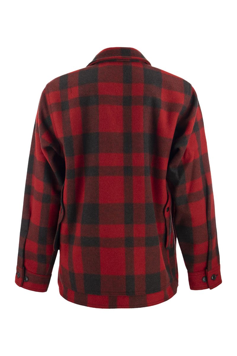 Plaid wool cruiser - VOGUERINI