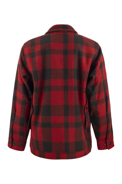 Plaid wool cruiser - VOGUERINI