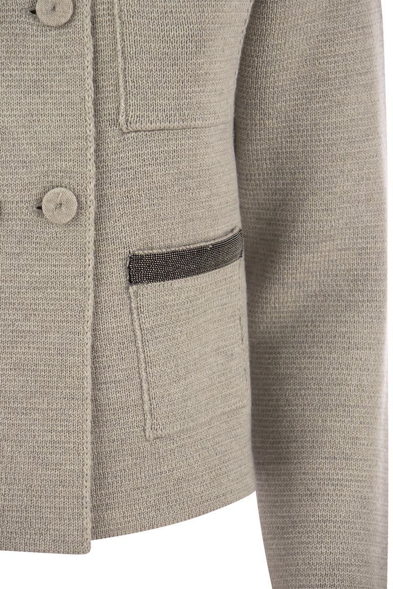 Merino wool jacket - VOGUERINI