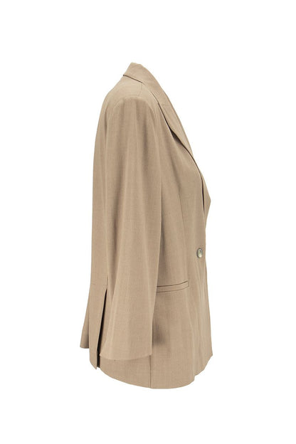 Wool and viscose jacket - VOGUERINI