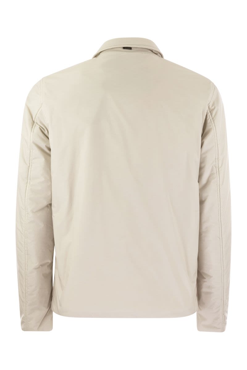 Shirt-cut jacket in ecoage