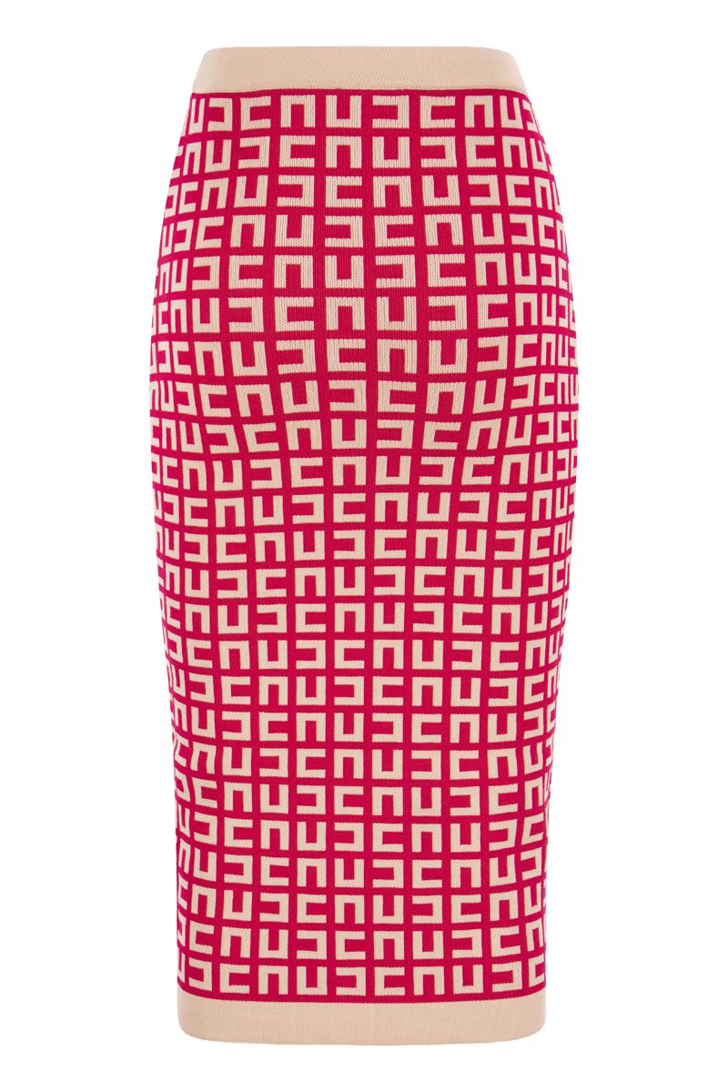 Pencil skirt with waistband - VOGUERINI