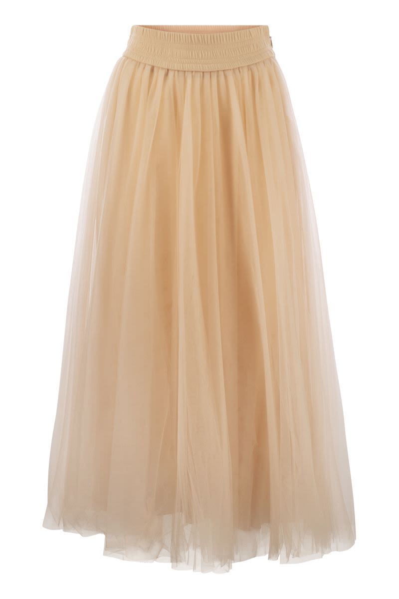 Tulle midi skirt - VOGUERINI