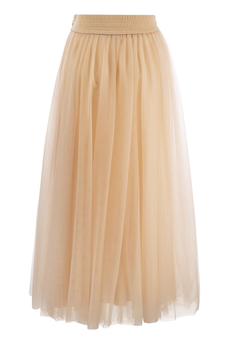 Tulle midi skirt - VOGUERINI