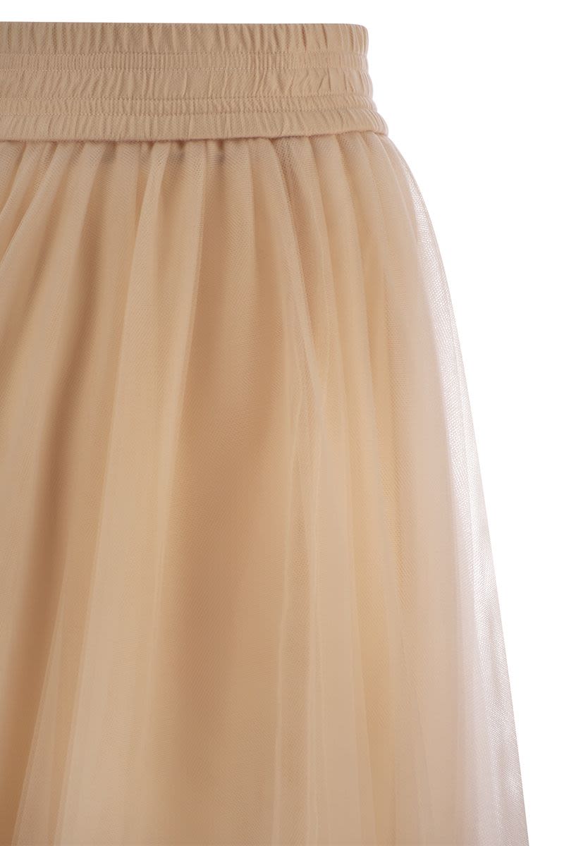 Tulle midi skirt - VOGUERINI