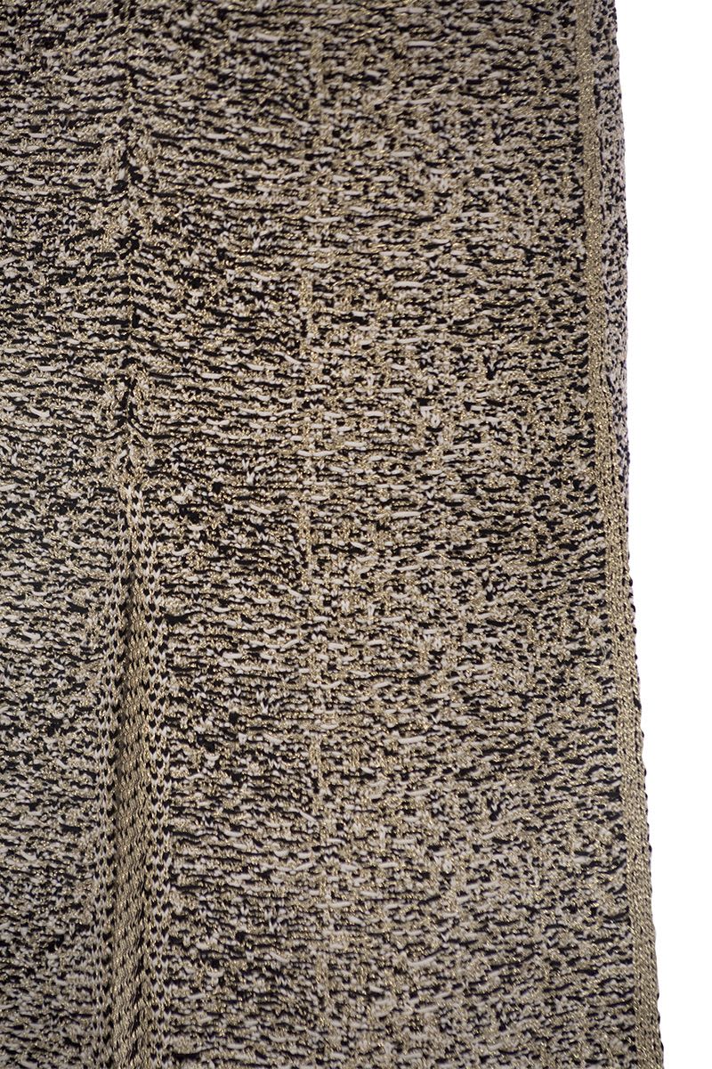 Tweed stitch pencil skirt - VOGUERINI