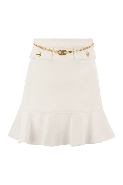 Miniskirt with chain - VOGUERINI