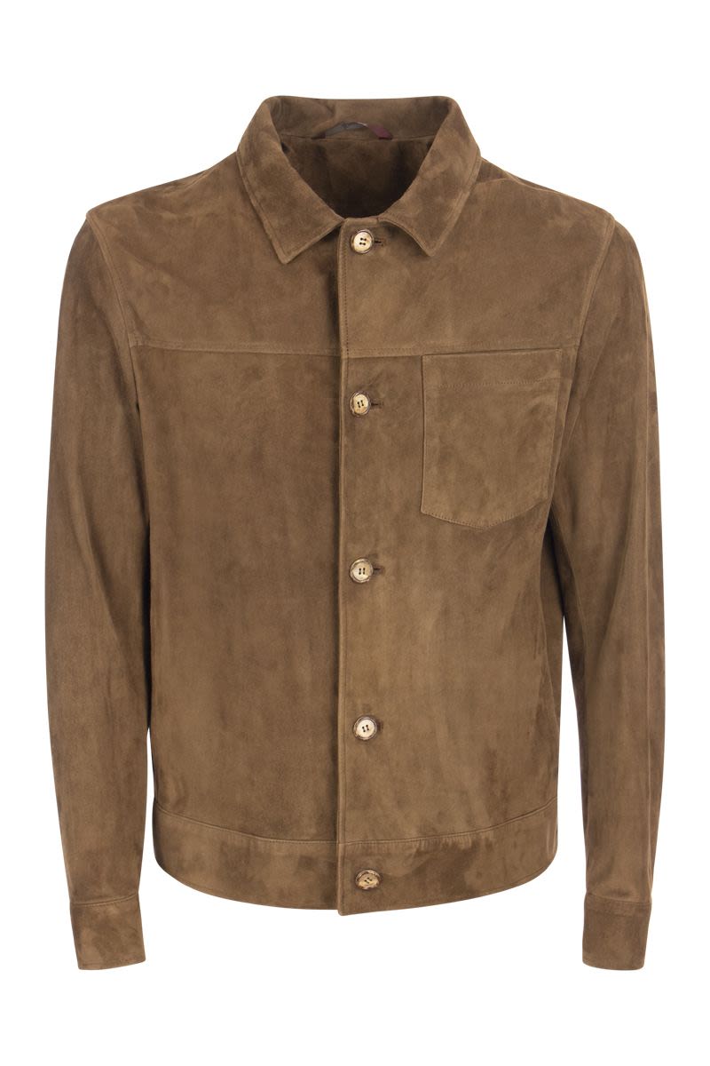 KARACHI - Suede jacket - VOGUERINI