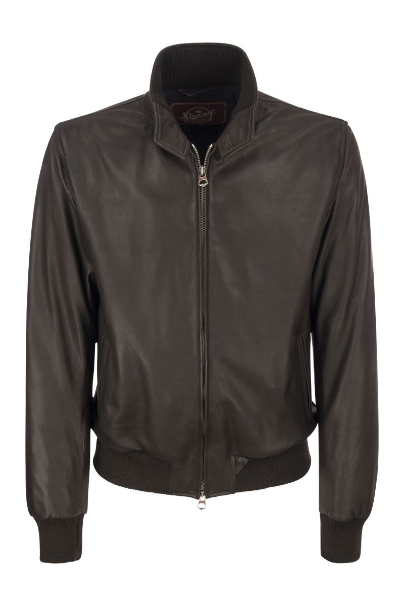 Tenerife leather jacket - VOGUERINI