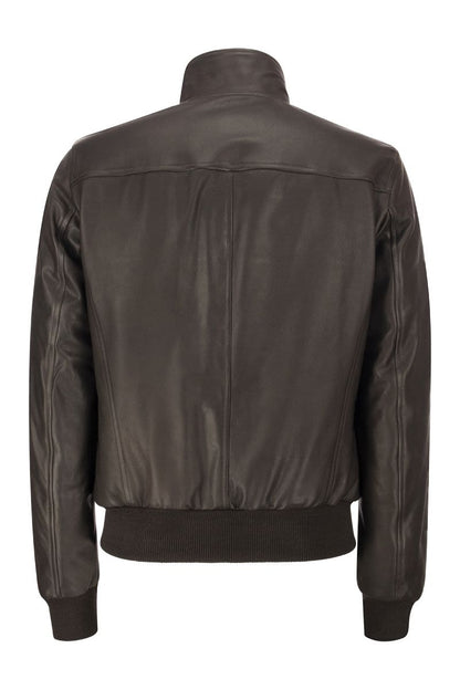 Tenerife leather jacket - VOGUERINI