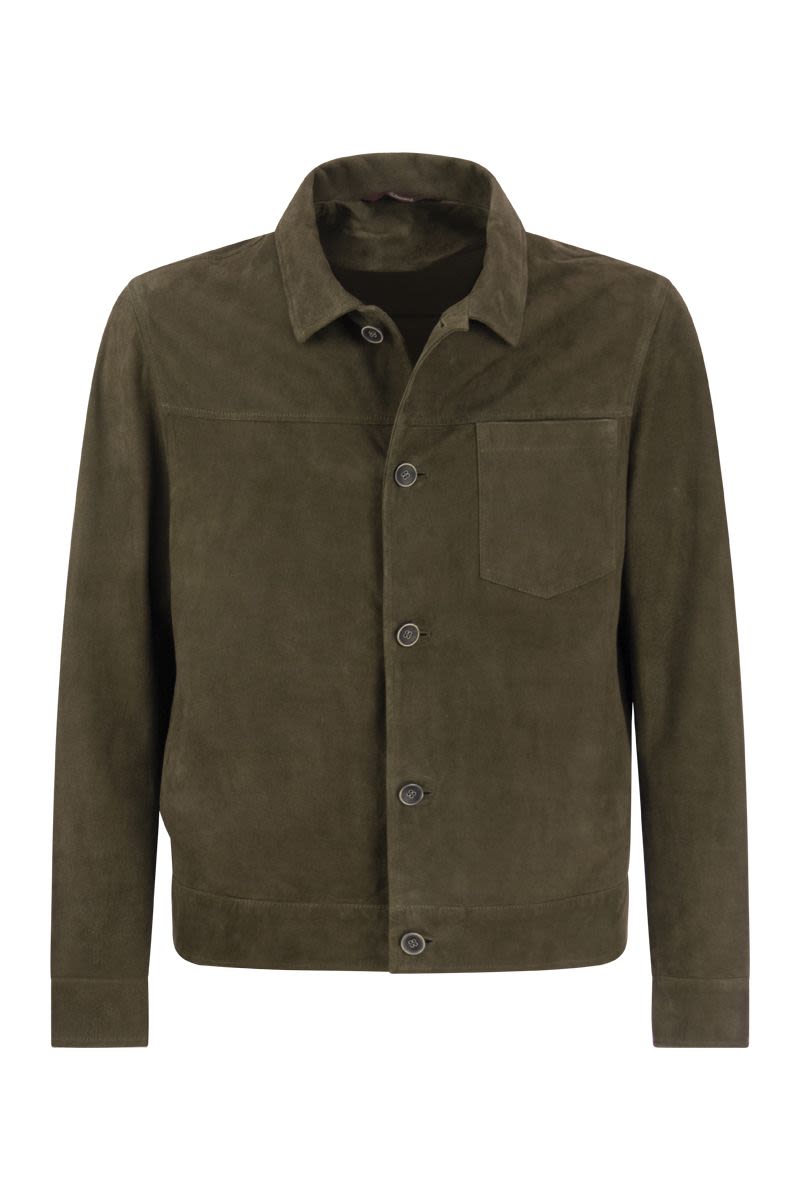 KARACHI - Suede jacket - VOGUERINI