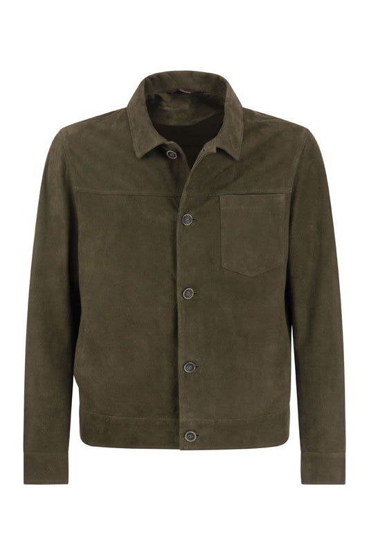 KARACHI - Suede jacket - VOGUERINI