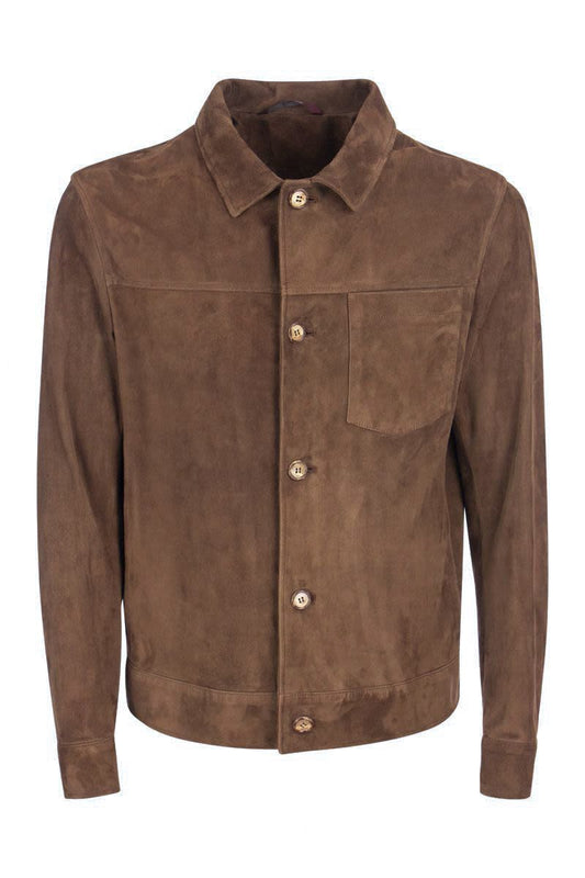 KARACHI - Suede jacket - VOGUERINI