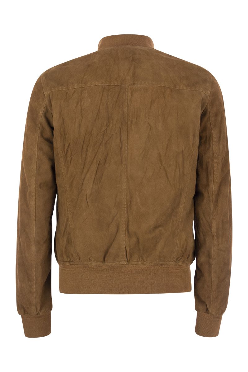 RANDOM - Suede jacket - VOGUERINI