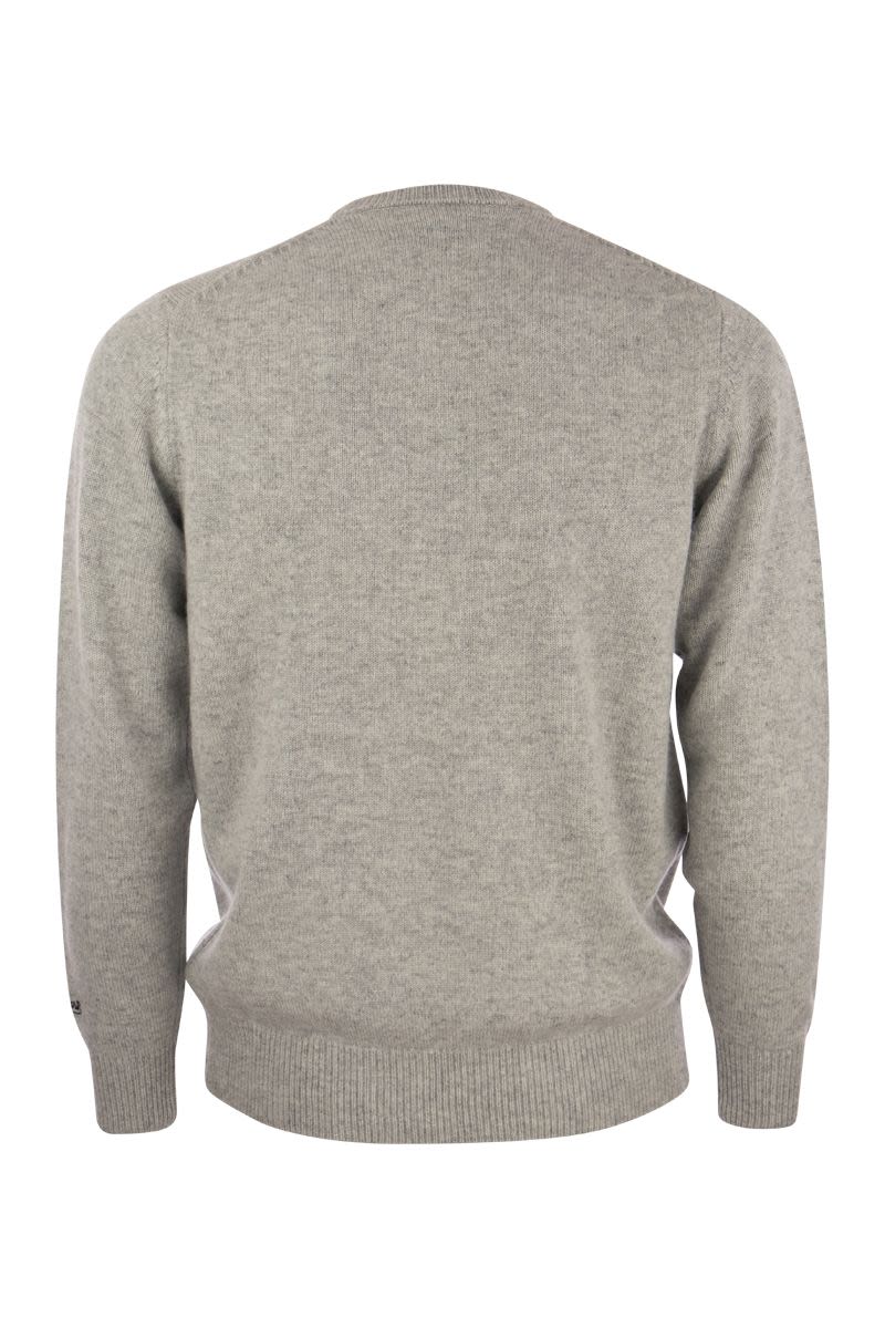 PANDA SAVE wool and cashmere blend jumper - VOGUERINI