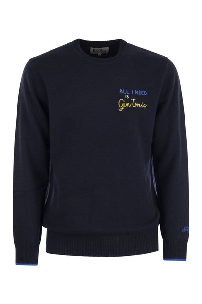 NEED GIN wool and cashmere blend jumper - VOGUERINI