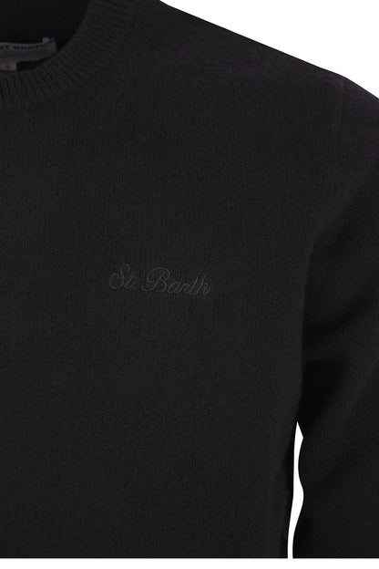 Crew-neck jumper in wool - VOGUERINI