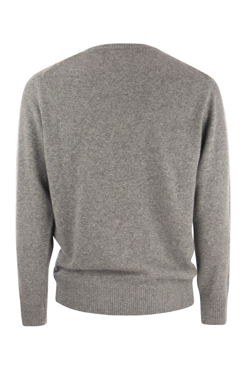 CORTINA wool and cashmere blend jumper - VOGUERINI