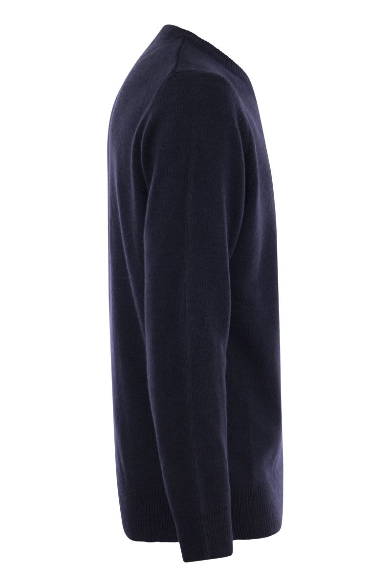 SUPER G wool and cashmere blend jumper - VOGUERINI