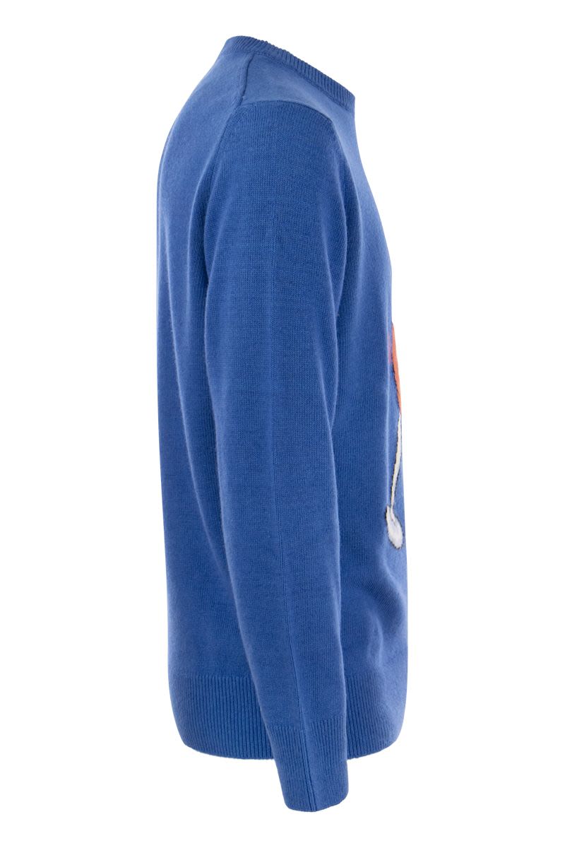 APEROL SPRITZ wool and cashmere blend jumper - VOGUERINI