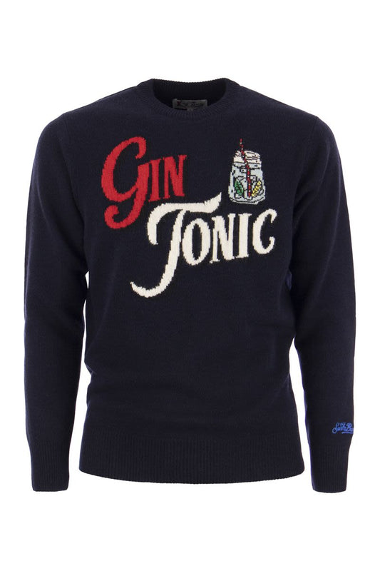 GIN TONIC wool and cashmere blend jumper - VOGUERINI