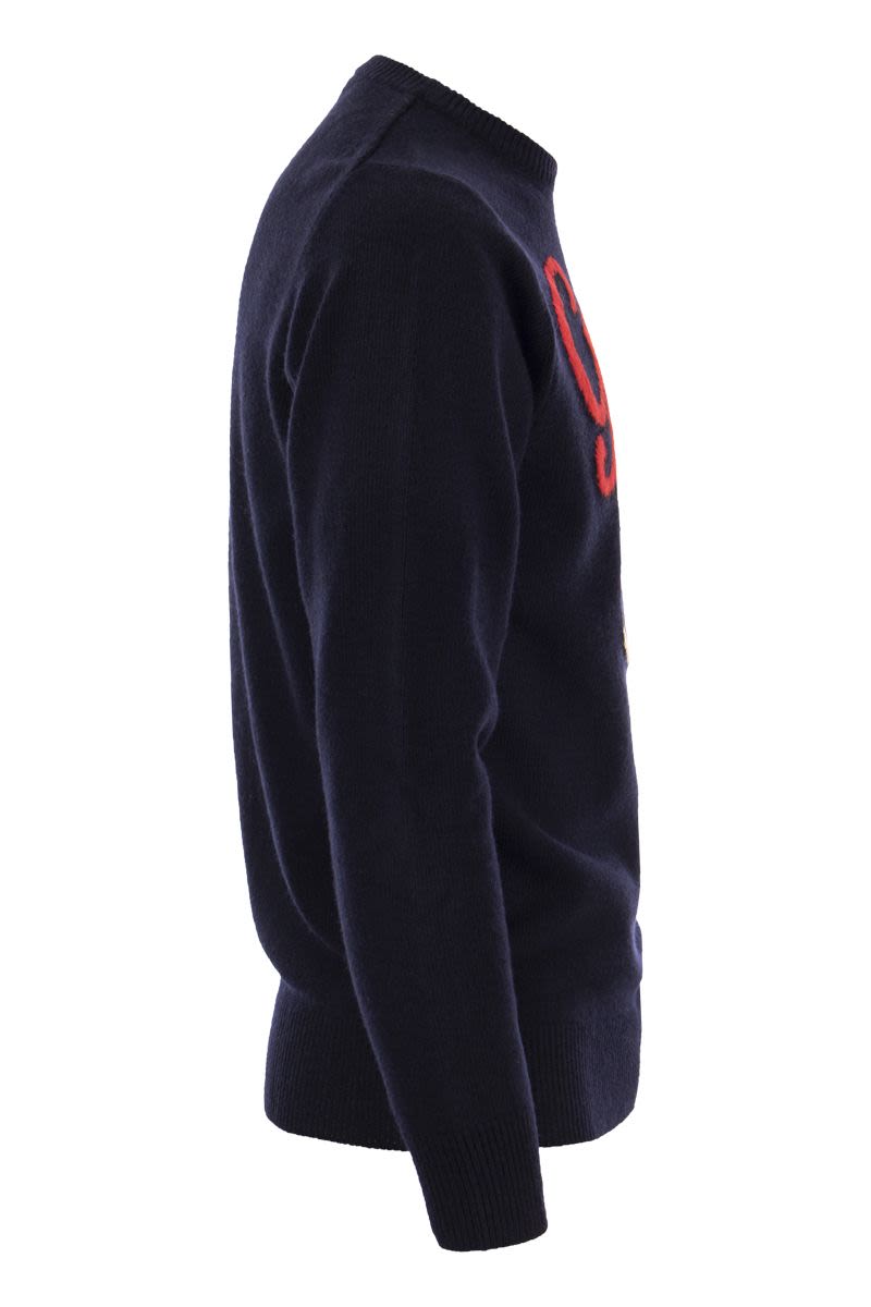 GIN TONIC wool and cashmere blend jumper - VOGUERINI