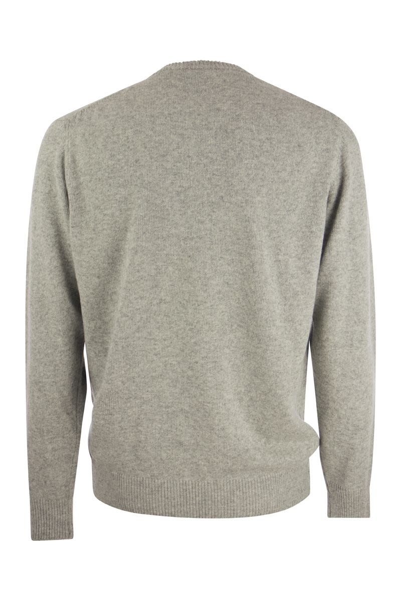 GIN VS BOLLICINE jumper in wool and cashmere blend - VOGUERINI