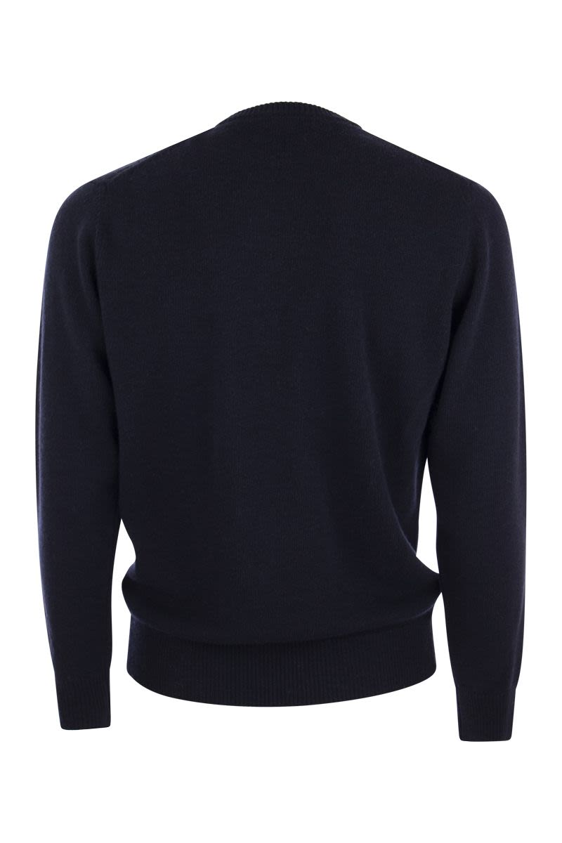 GOLF VS NIGHT CLUB jumper in wool and cashmere blend - VOGUERINI