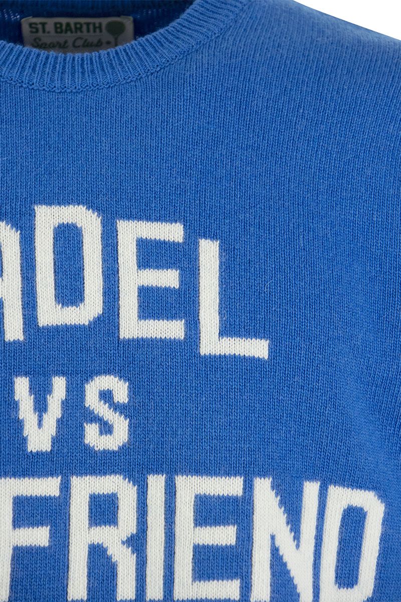 PADEL VS GIRLFRIEND wool and cashmere blend jumper - VOGUERINI