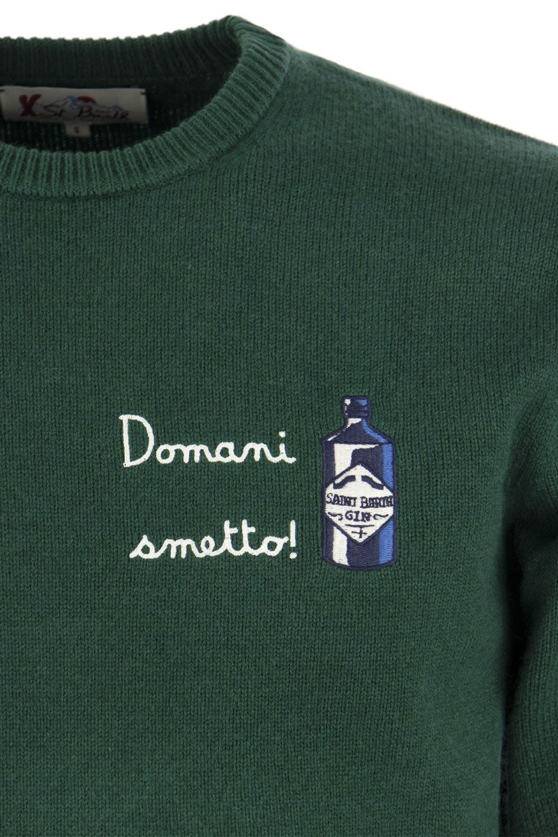 Wool and cashmere blend jumper DOMANI SMETTO - VOGUERINI