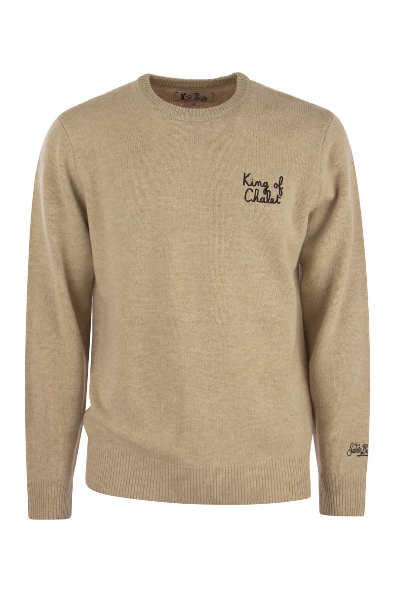 KING CHALET wool and cashmere blend jumper - VOGUERINI