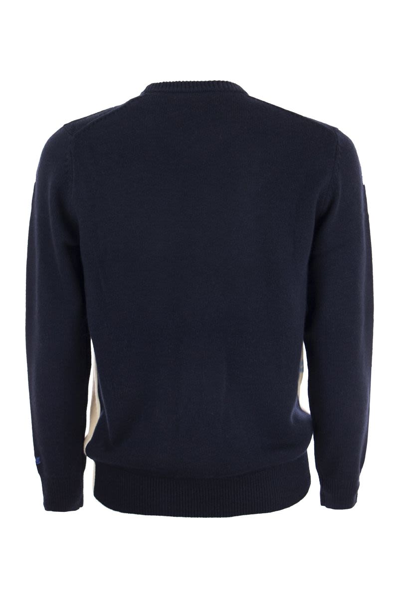 CORTINA wool and cashmere blend jumper - VOGUERINI