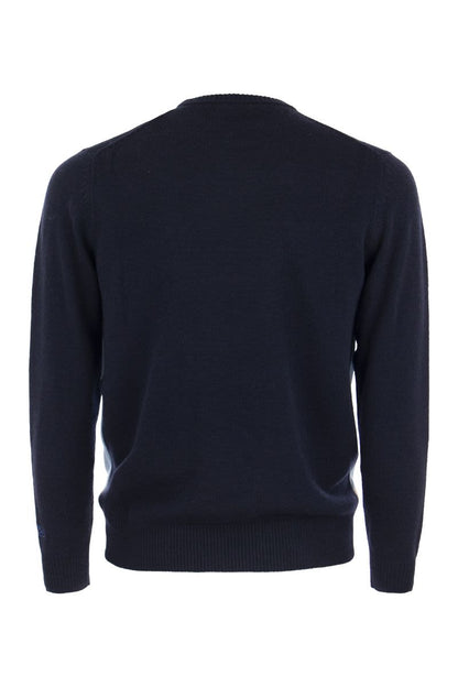 TURBONE wool and cashmere blend jumper - VOGUERINI