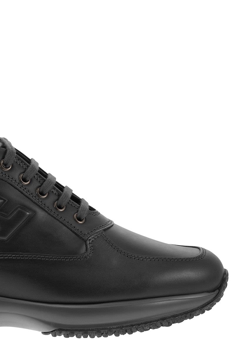 INTERACTIVE - Leather Sneakers - VOGUERINI