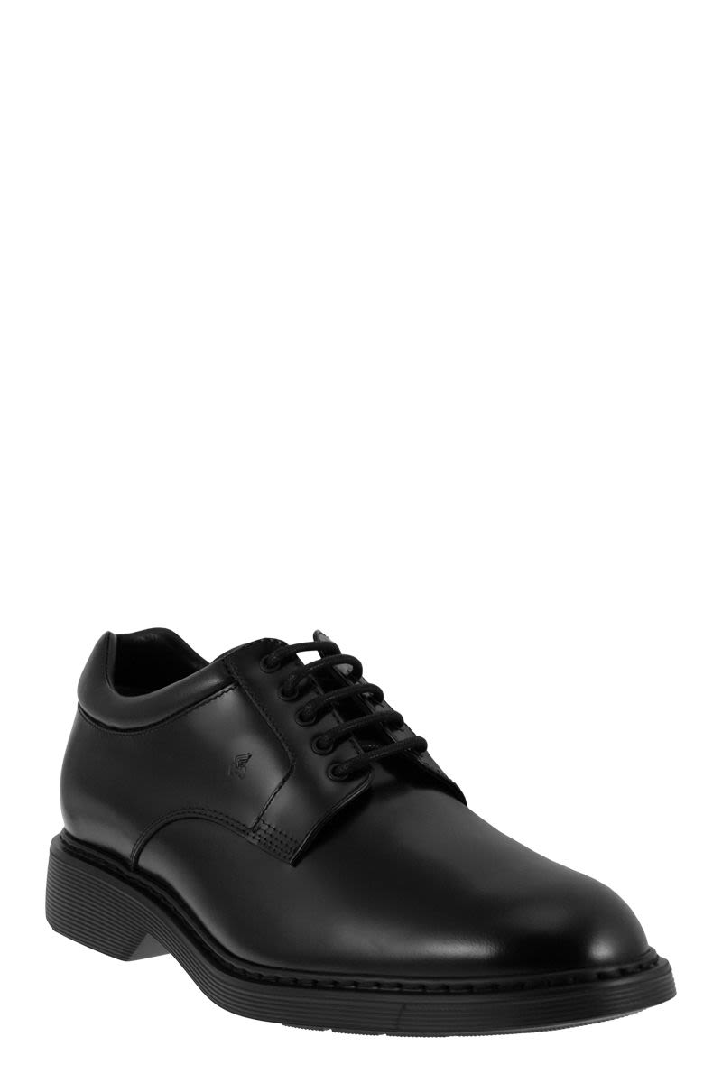 H576 - Derby lace-ups with rubber bottom - VOGUERINI