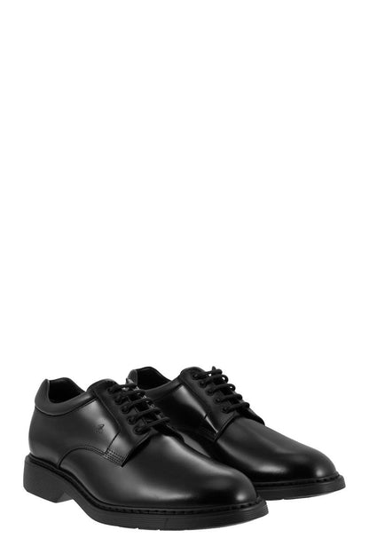 H576 - Derby lace-ups with rubber bottom - VOGUERINI