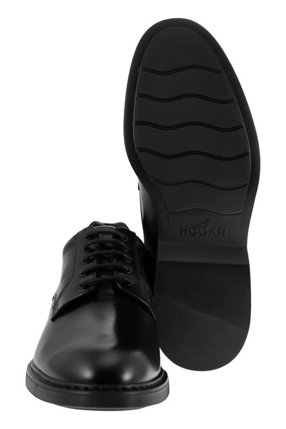 H576 - Derby lace-ups with rubber bottom - VOGUERINI